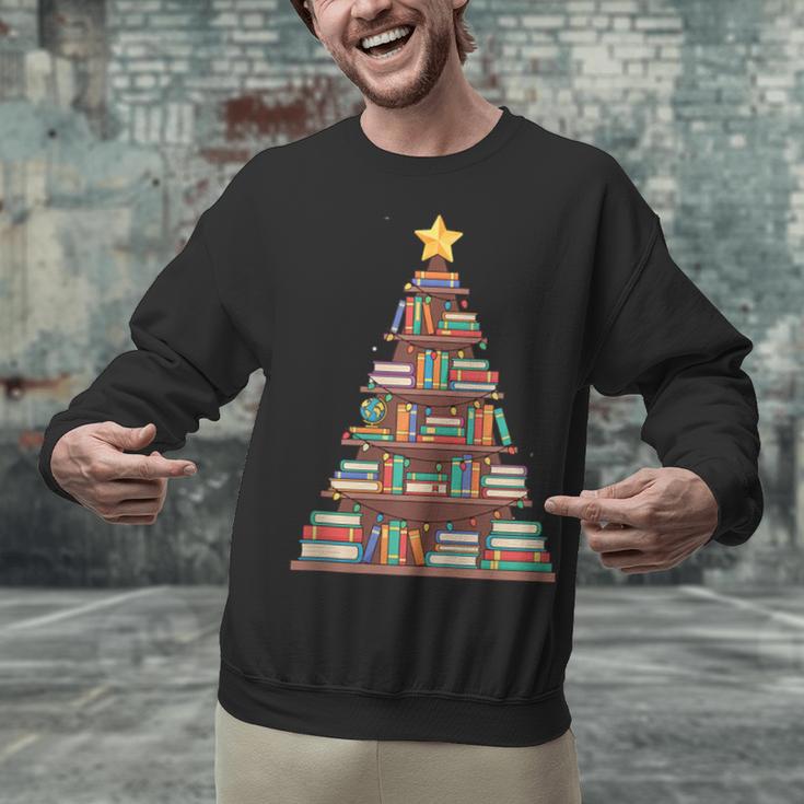 Literary Book Tree Bookish Shelf Art For Avid Readers Unisex Sweatshirt Literary Book Tree Bookish Shelf Art For Avid Readers Unisex Sweatshirt