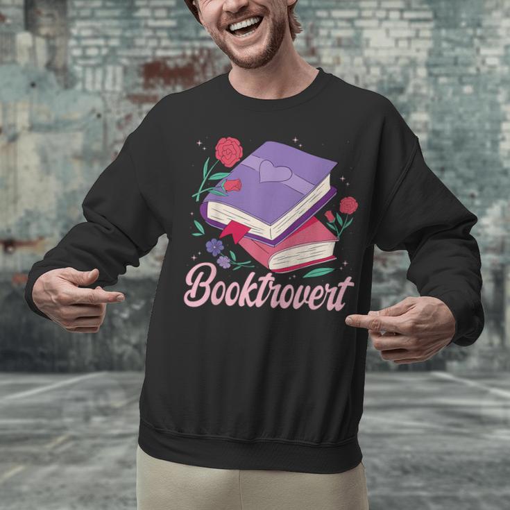 Literary Reading Book Introvert Booktrovert Reading Unisex Sweatshirt Literary Reading Book Introvert Booktrovert Reading Unisex Sweatshirt