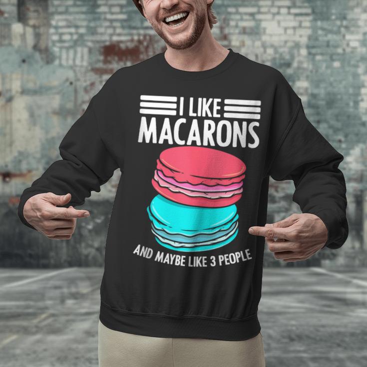 Macaroons Dessert Antisocial Introvert Pastries Food Lover Unisex Sweatshirt Macaroons Dessert Antisocial Introvert Pastries Food Lover Unisex Sweatshirt