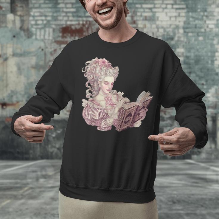 Marie Antoinette Reading A Book Unisex Sweatshirt Marie Antoinette Reading A Book Unisex Sweatshirt