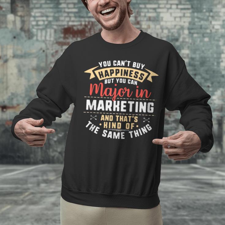 Marketing Major Student Shirt Graduation College Unisex Sweatshirt