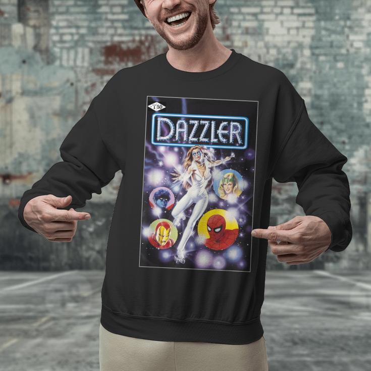 Marvel Universe Classic Dazzler Light Power Comic Book Cover Unisex Sweatshirt
