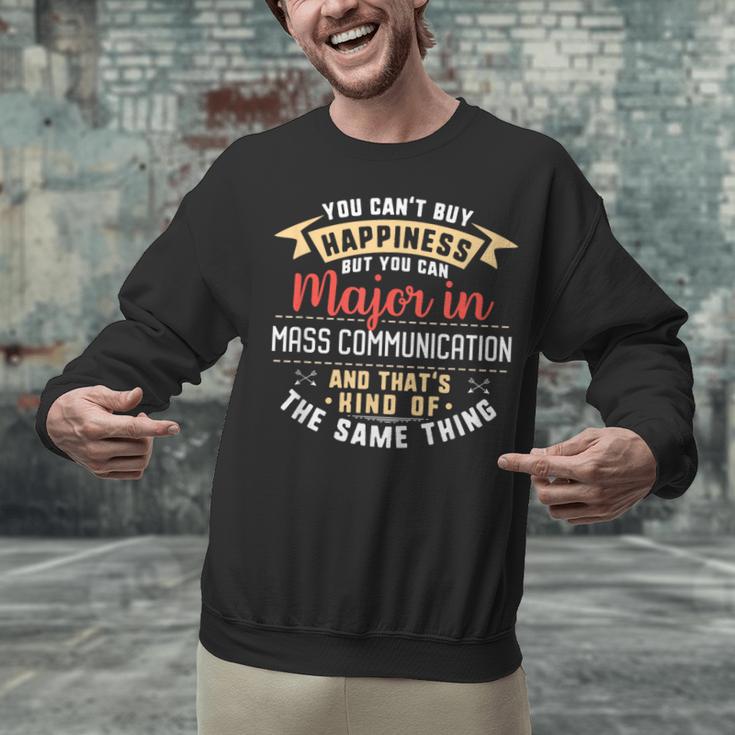 Mass Communication Major Student Shirt Graduation Unisex Sweatshirt