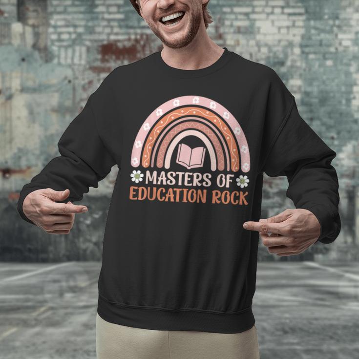 MASTER OF EDUCATION ROCK Master Graduation Unisex Sweatshirt
