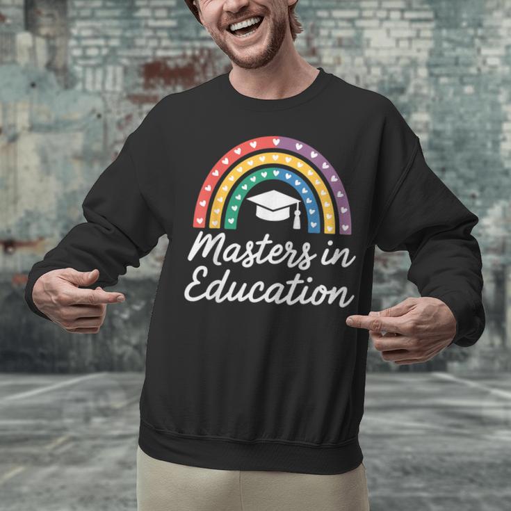 Masters Degree In Education Graduation Matching Graduate Unisex Sweatshirt