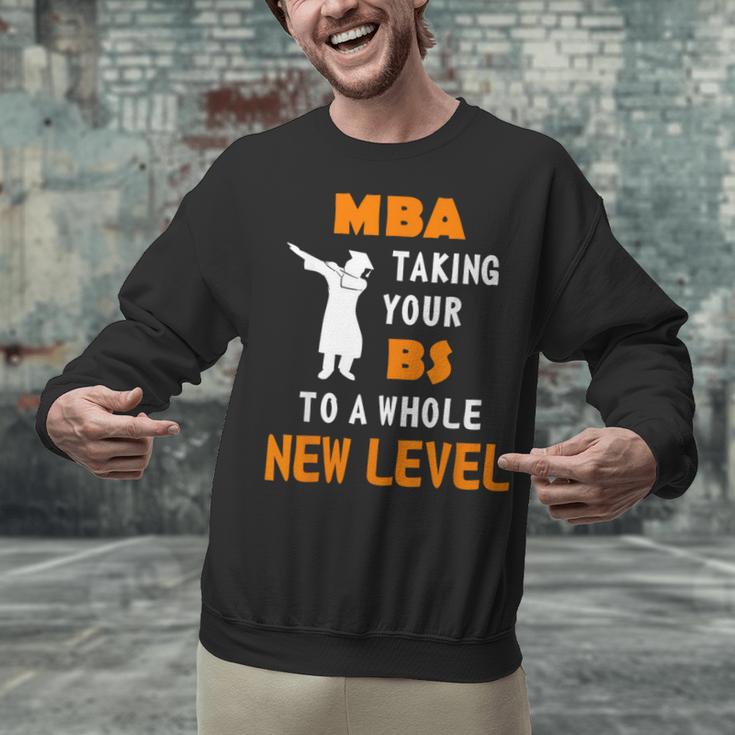 Masters Degree Graduation Shirt For MBA Grad Student Unisex Sweatshirt
