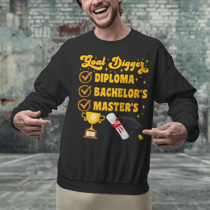 Master's Thesis Passed Goal Digger Master's Graduation Unisex Sweatshirt