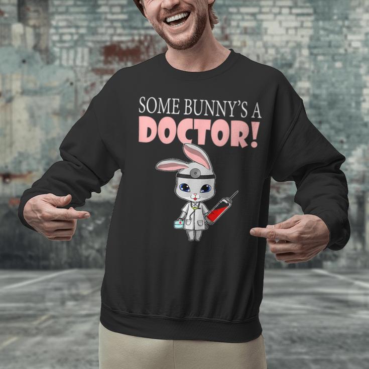 Med School Graduation Bunny Medical New Doctor Unisex Sweatshirt