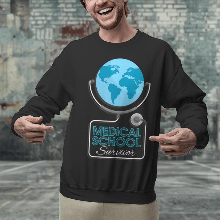 Medical School Survivor Med Graduation Unisex Sweatshirt
