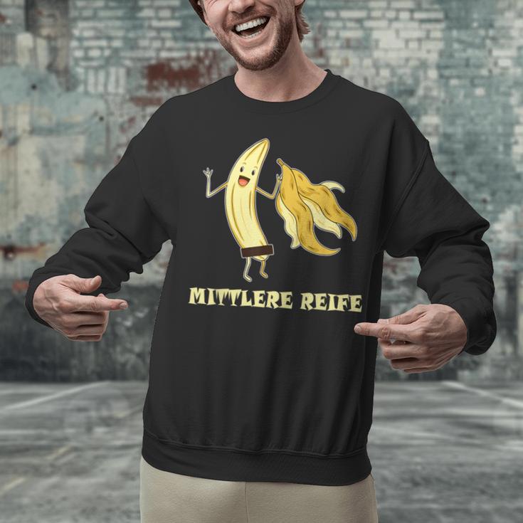 Medium Mature Banana Banana Real School Graduation Celebrations Unisex Sweatshirt
