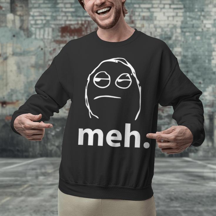 Meh Shirt Teacher Idea College Geek Graduation Tshirt Unisex Sweatshirt
