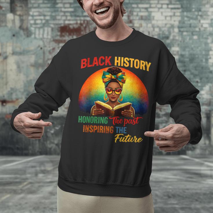 Melanin Honoring Past Inspiring Pride Book Month Unisex Sweatshirt Melanin Honoring Past Inspiring Pride Book Month Unisex Sweatshirt