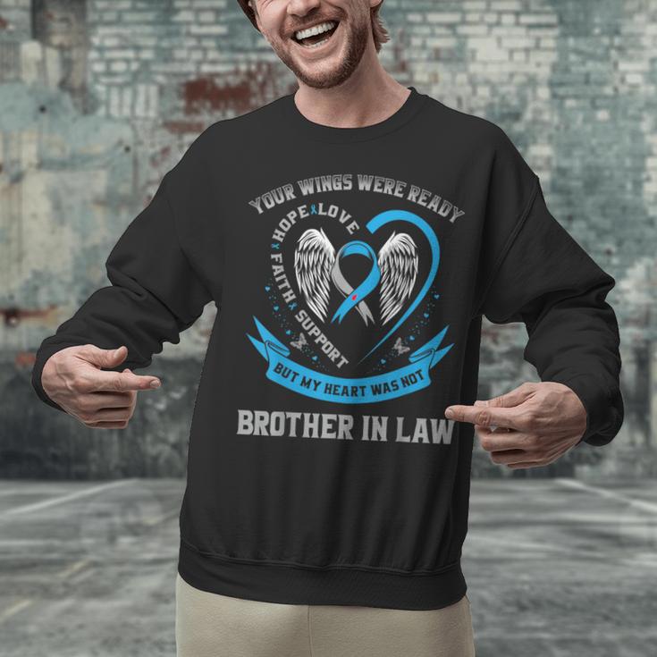 In Memory Of Brother In Law Type 1 Diabetes Awareness Print Unisex Sweatshirt