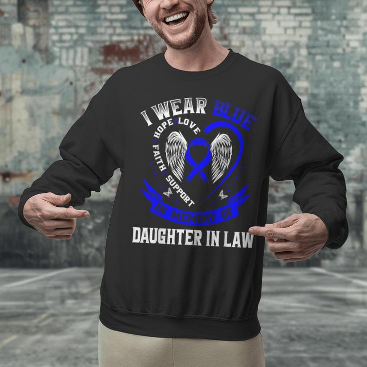 In Memory Of Daughter In Law Colon Cancer Awareness Shirts Unisex Sweatshirt
