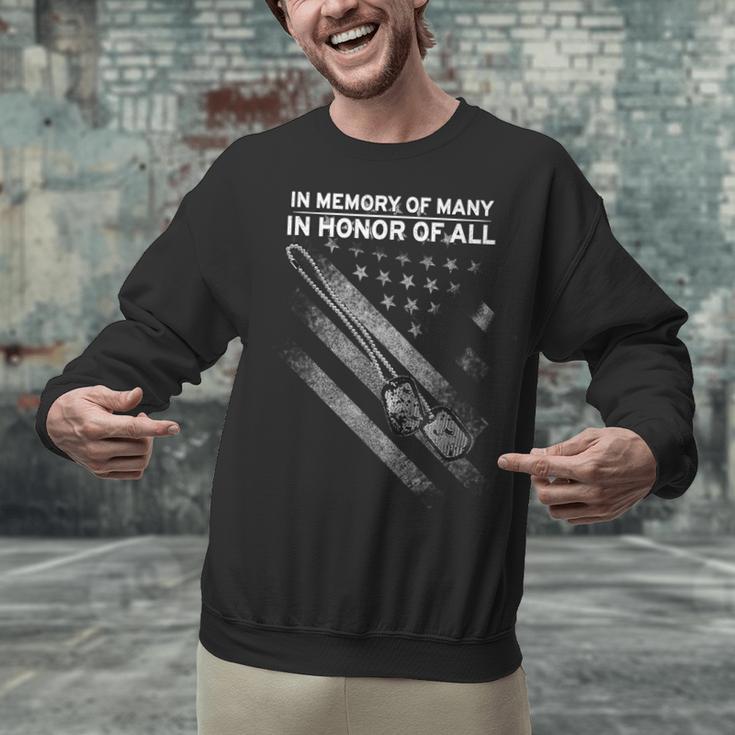 In Memory Of Many In Honor Of All Unisex Sweatshirt