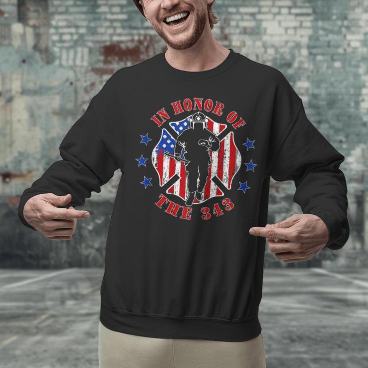 In Memory And Honor We Will Never Forget 343 Firefighter Unisex Sweatshirt In Memory And Honor We Will Never Forget 343 Firefighter Unisex Sweatshirt