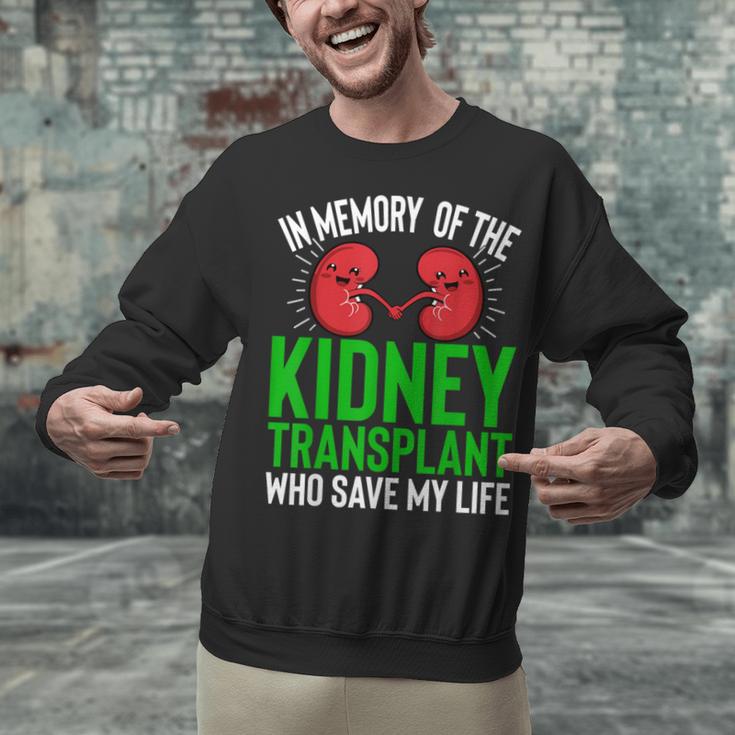 In Memory Of The Kidney Transplant Organ Recipient Unisex Sweatshirt