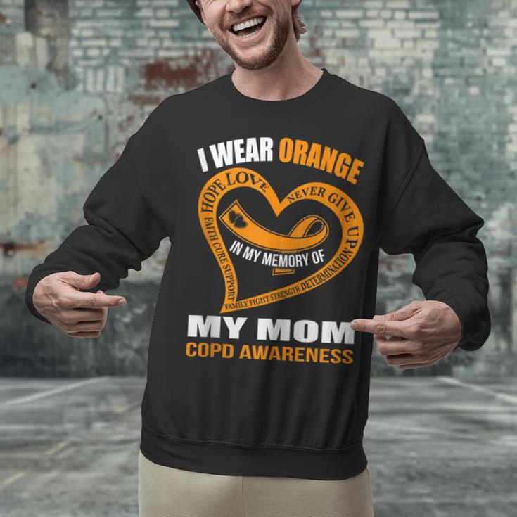 In My Memory Of My Mom COPD AWARENESS Unisex Sweatshirt In My Memory Of My Mom COPD AWARENESS Unisex Sweatshirt