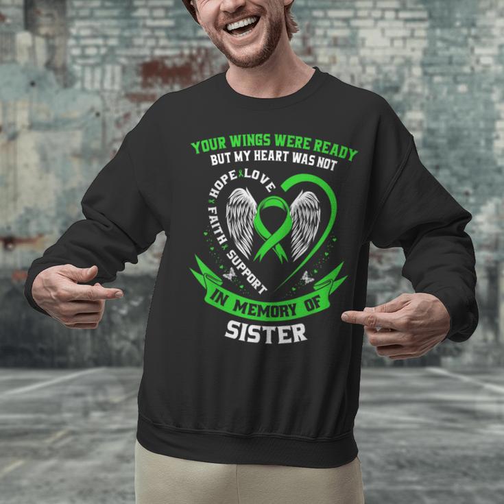 In Memory Of Sister Non Hodgkins Lymphoma Awareness Cancer Unisex Sweatshirt In Memory Of Sister Non Hodgkins Lymphoma Awareness Cancer Unisex Sweatshirt