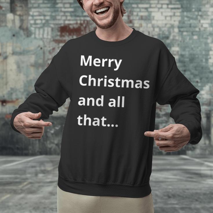 Merry Christmas Sarcastic Phrase For Introvert People Unisex Sweatshirt Merry Christmas Sarcastic Phrase For Introvert People Unisex Sweatshirt