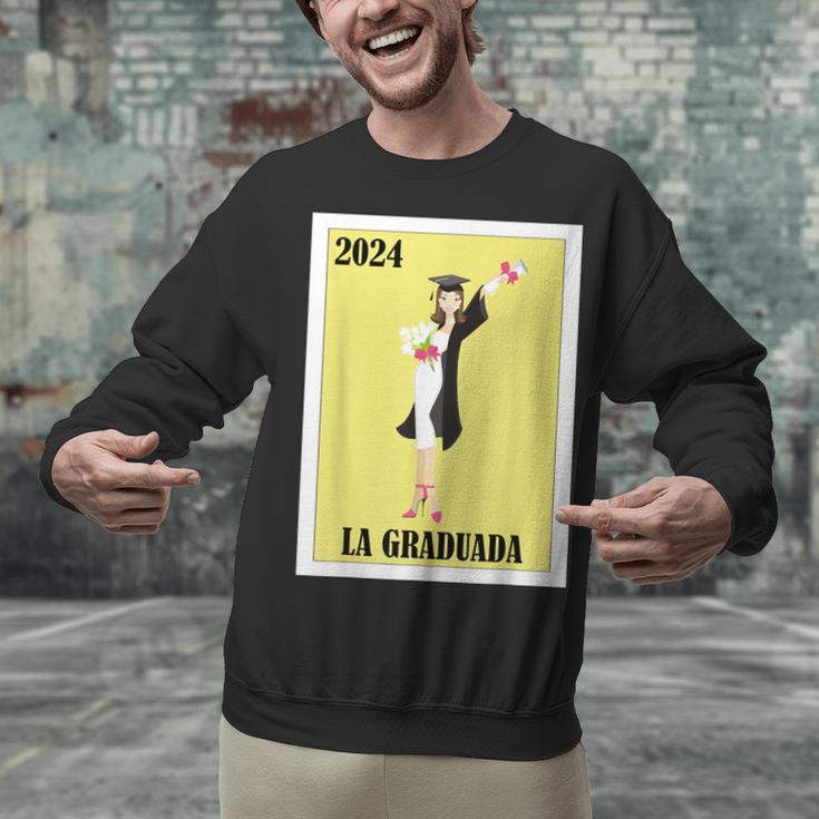 Mexican For Graduation La Graduada 2024 Unisex Sweatshirt