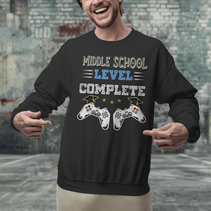 Middle School Level Complete Gaming Class Of 2022 Graduation Unisex Sweatshirt