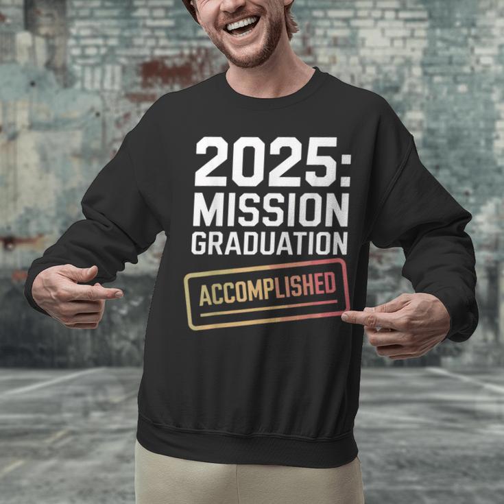 Mission Graduation Accomplished For Class Of 2025 Unisex Sweatshirt