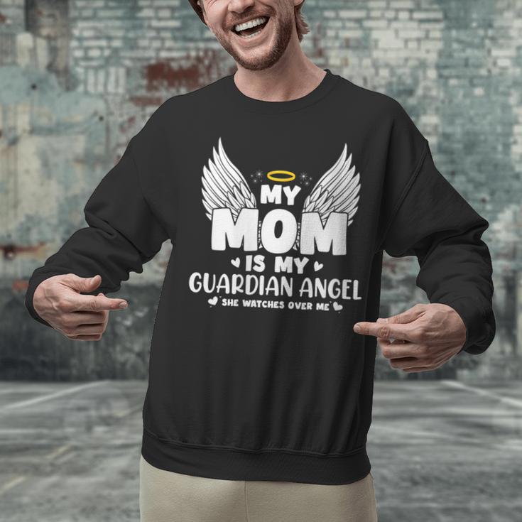 My Mom Is My Guardian Angel Memorial Day In Memory Of Mom Unisex Sweatshirt My Mom Is My Guardian Angel Memorial Day In Memory Of Mom Unisex Sweatshirt
