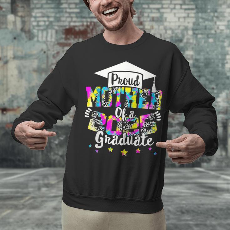 Mother Of a 2025 Graduate Tie Dye Class Senior Graduation 25 Unisex Sweatshirt