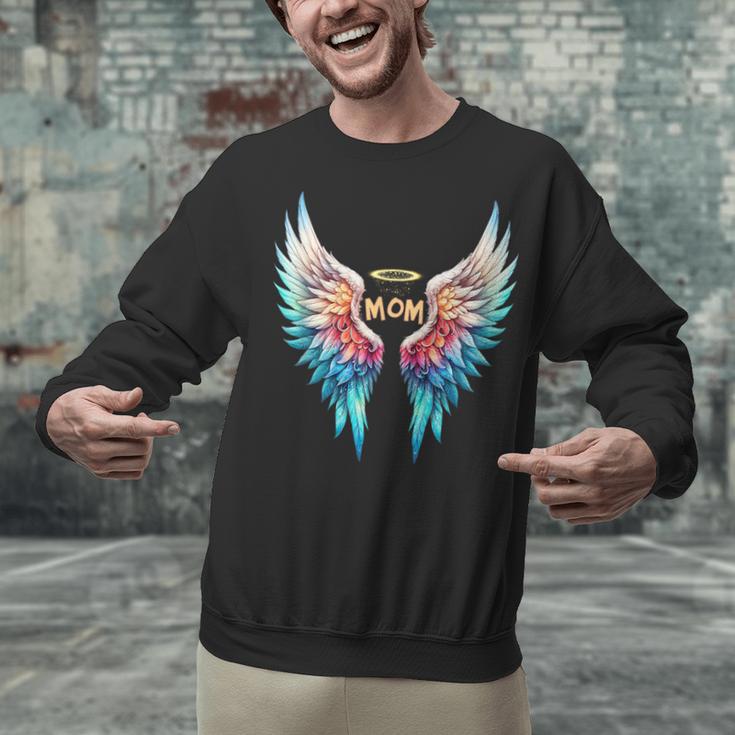 MOTHER HALO LOSS OF MOM LOVING MEMORY Unisex Sweatshirt MOTHER HALO LOSS OF MOM LOVING MEMORY Unisex Sweatshirt