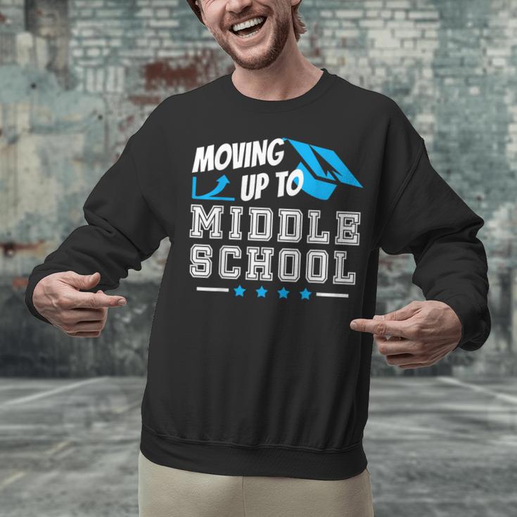 Moving Up To Middle School Graduation T-Shirt Unisex Sweatshirt