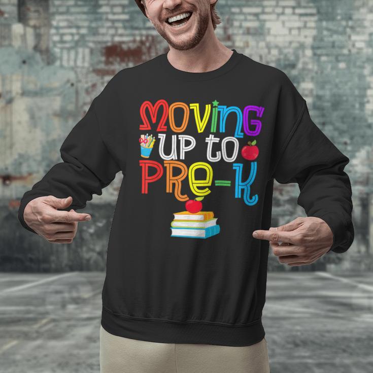 Moving Up To Pre-K Teacher Student Kid Graduation T-Shirt Unisex Sweatshirt