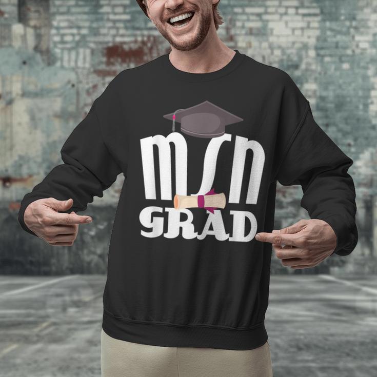 MSN Masters Graduation Men Women Son Daughter Unisex Sweatshirt