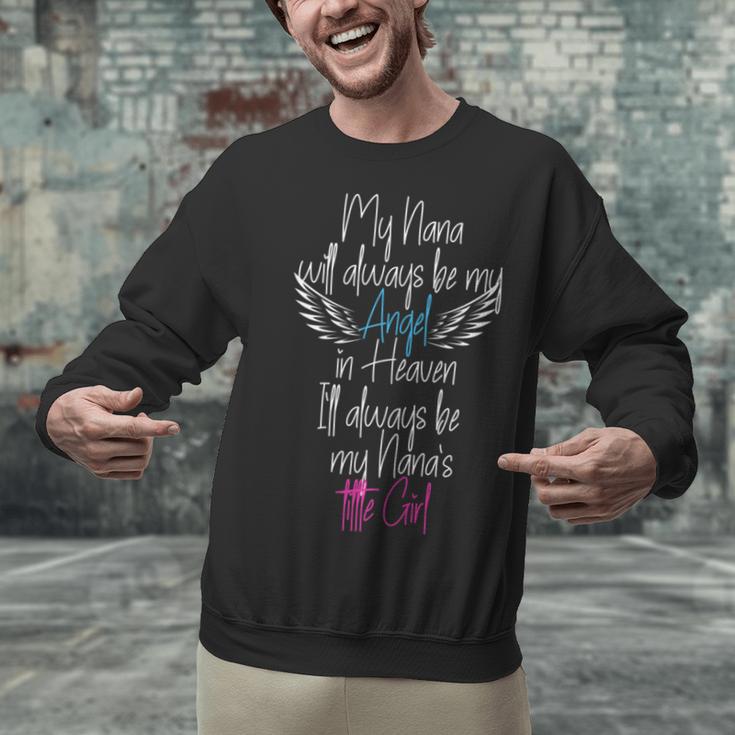 My Nana My Angel In Heaven In Loving Memory Of My Nana Unisex Sweatshirt My Nana My Angel In Heaven In Loving Memory Of My Nana Unisex Sweatshirt