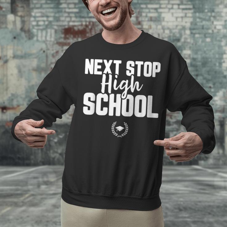 Next Stop High School Graduation T-Shirt Unisex Sweatshirt