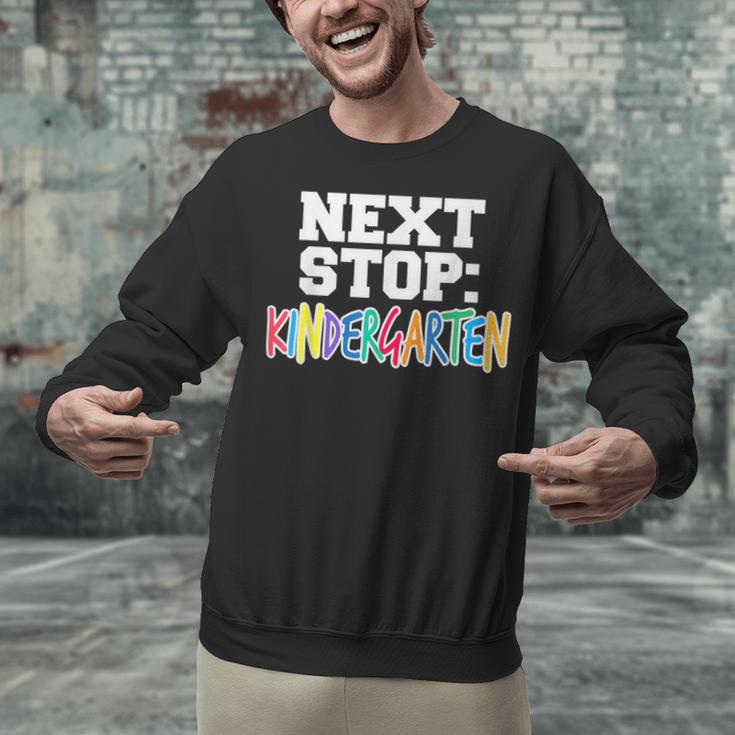 Next Stop Kindergarten Tshirt For Preschool Graduation Unisex Sweatshirt