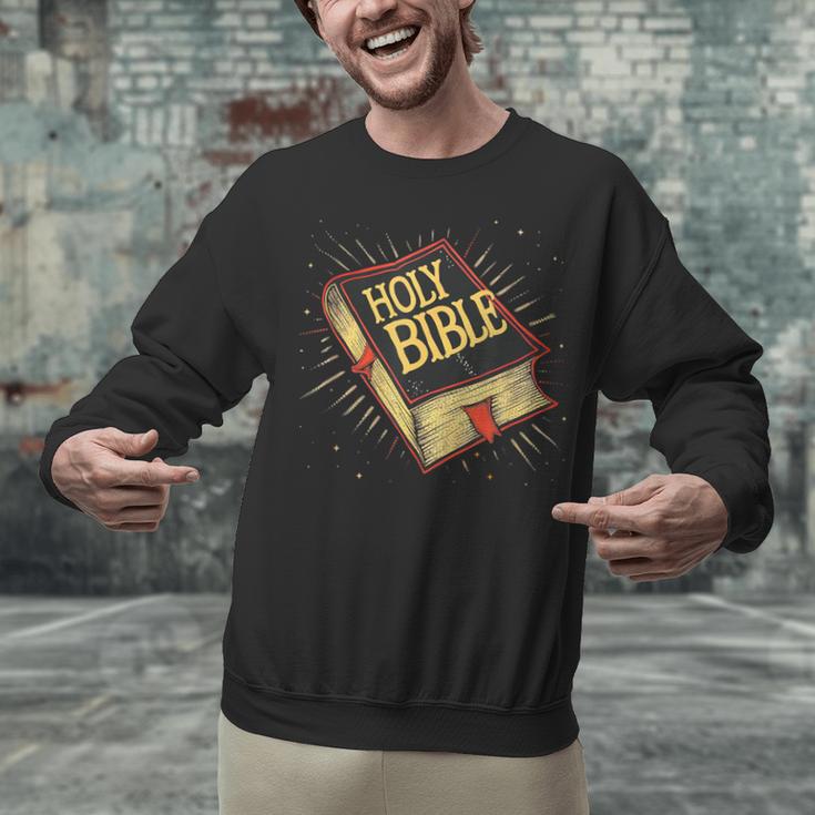 Nice Holy Book Costume For Bible Lovers Unisex Sweatshirt