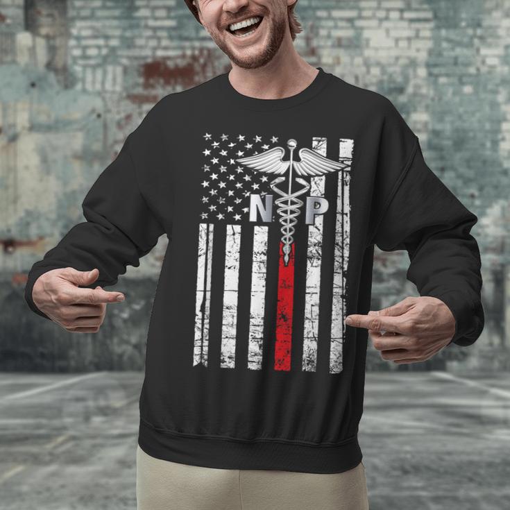NP Nurse 2026 Practitioner Graduation Vintage Nursing Nurse Unisex Sweatshirt
