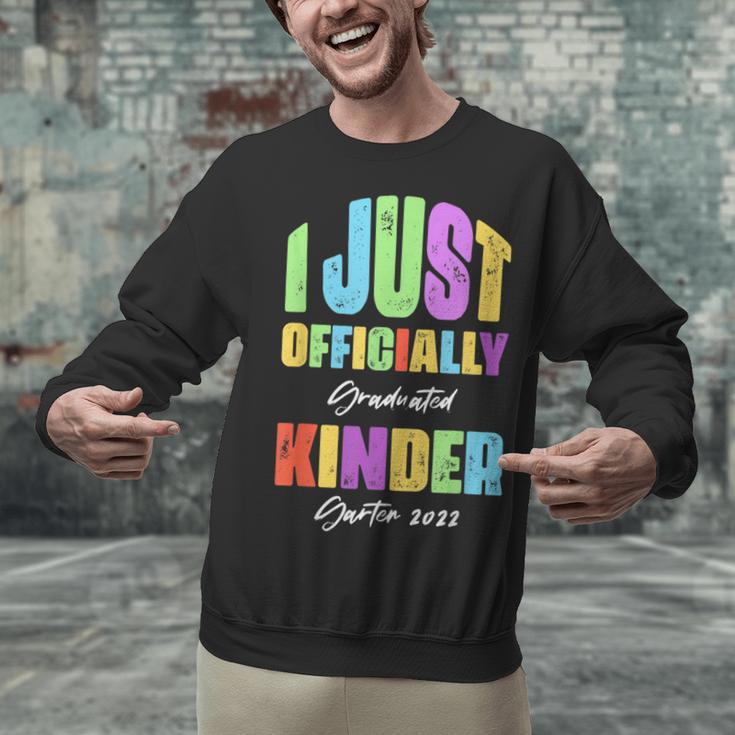 I Officially Graduated Kindergarten Graduation Class Of 2022 Unisex Sweatshirt