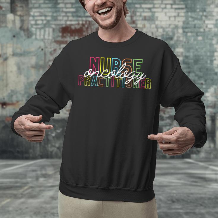 Oncology Nurse Practitioner For Graduation New Job Christmas Unisex Sweatshirt