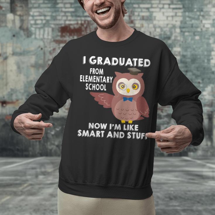 Owl Elementary Graduation Shirt-6th Grade Graduation Unisex Sweatshirt