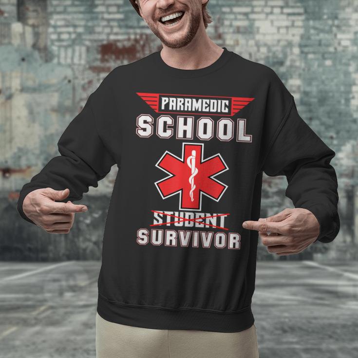 Paramedic School Graduation Shirt Survivor Unisex Sweatshirt