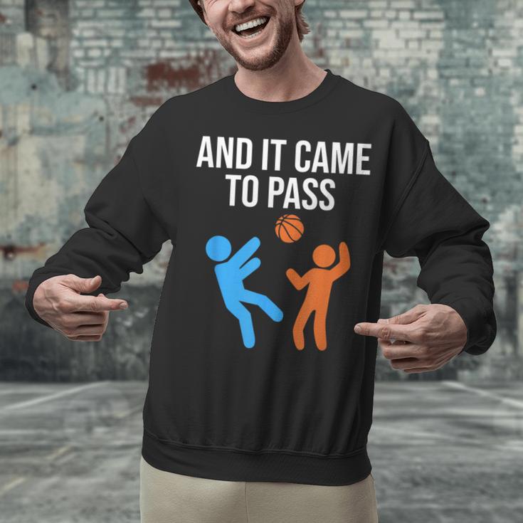 And It Came To Pass Book Of Mormon LDS Missionary Unisex Sweatshirt