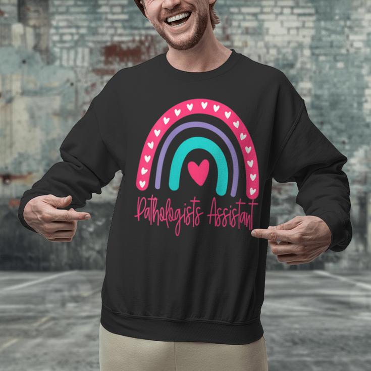 Pathologists' Assistant Graduation 2023 Boho Rainbow Unisex Sweatshirt