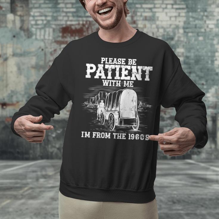 Patient With Me I'm From The 1900s Oregon Vintage Unisex Sweatshirt