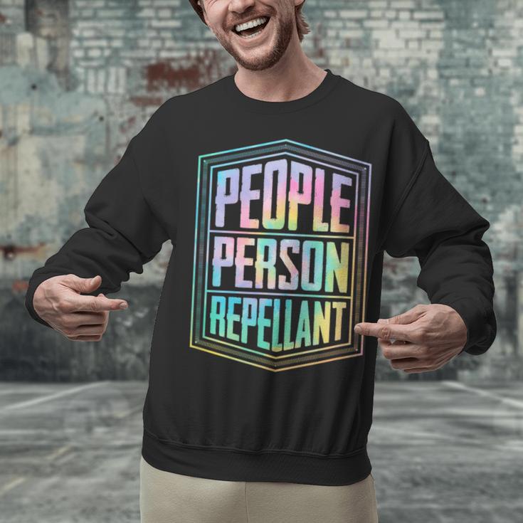 People Person Repellant Antisocial Introvert Unisex Sweatshirt People Person Repellant Antisocial Introvert Unisex Sweatshirt