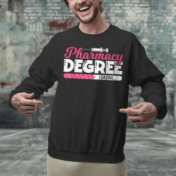 Pharmacy Degree Loading Future Pharmacist Graduation Unisex Sweatshirt