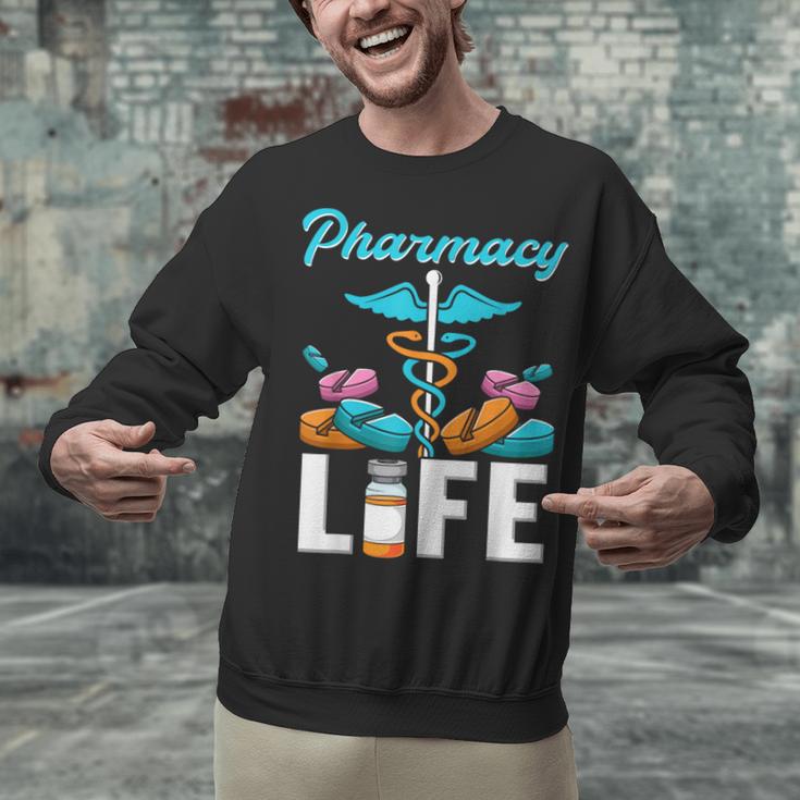 Pharmacy Life Pharmacist Chemist Student PharmD Graduation Unisex Sweatshirt
