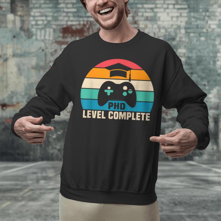 PhD Level Complete Graduation Doctorate In Philosophy Unisex Sweatshirt