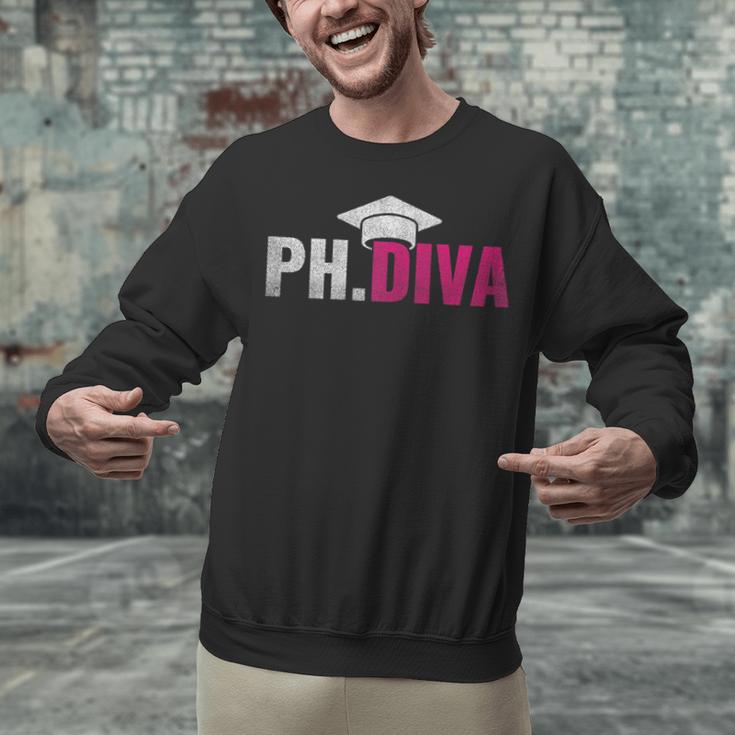 PhDiva PHD Student Graduation Degree Med Law School Unisex Sweatshirt